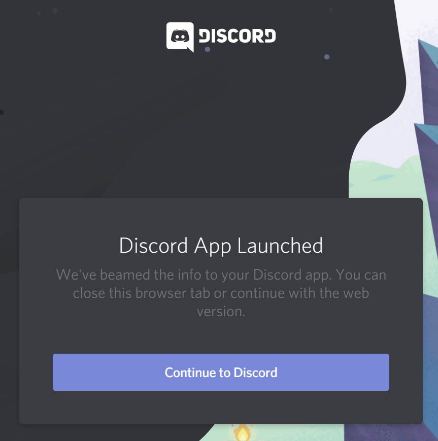 Existing Discord Account Step 2