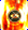 Card gold black level6 small fire pendant.png